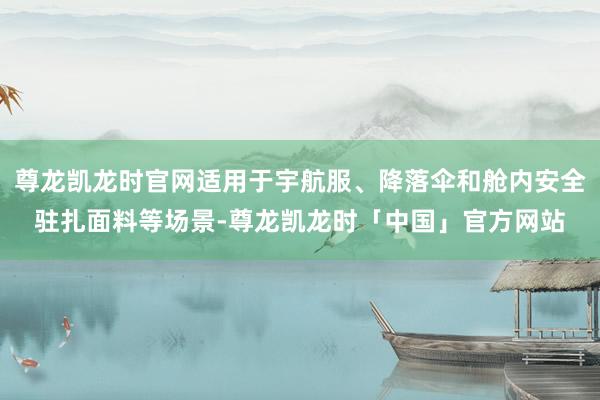 尊龙凯龙时官网适用于宇航服、降落伞和舱内安全驻扎面料等场景-尊龙凯龙时「中国」官方网站